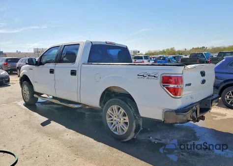 2013 Ford F150 Supercrew из США, поврежденный, VIN 1FTFW1ET7DKD44761